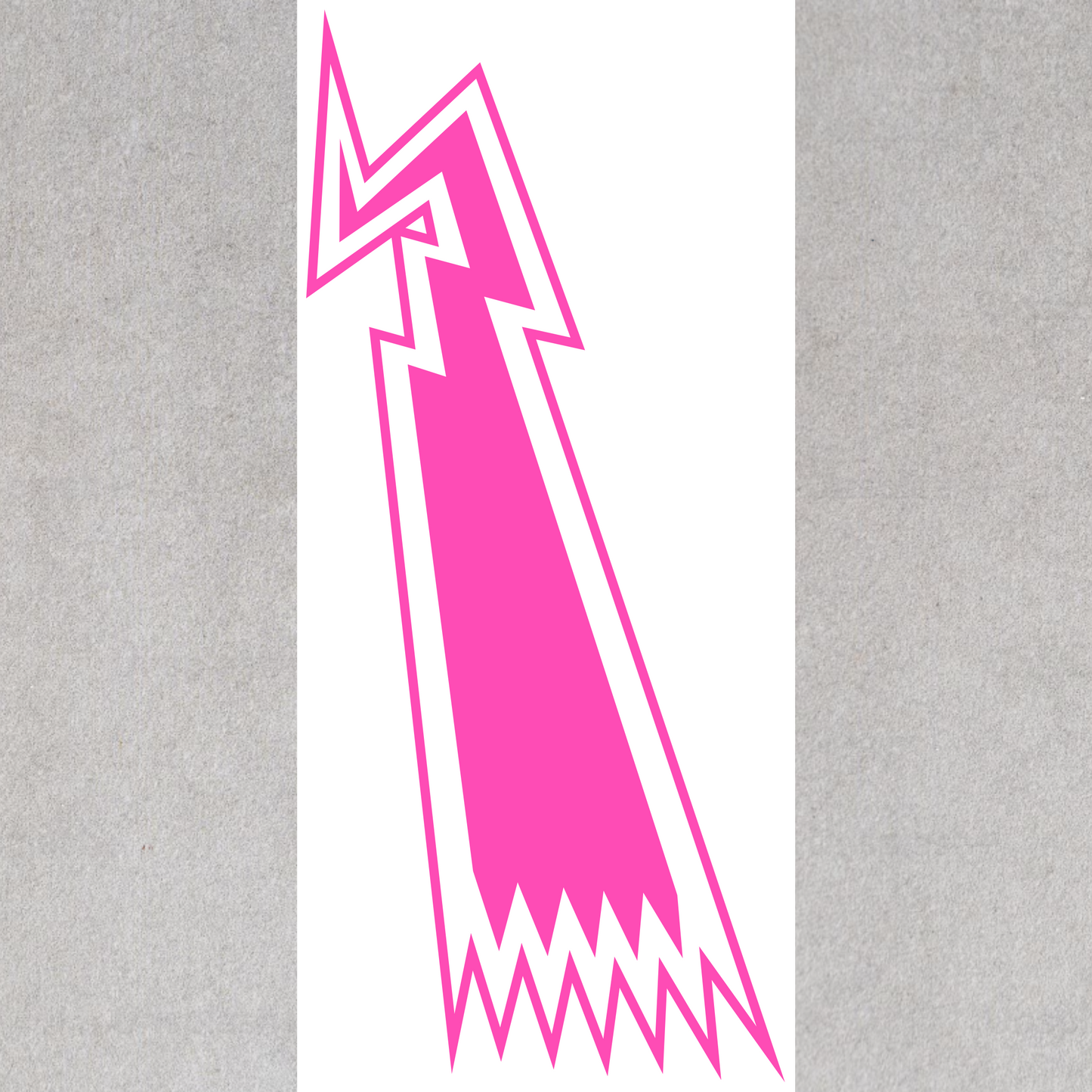 QUARTER SLEEVE TORSO WRAP WITH PINK WAVE DESIGN